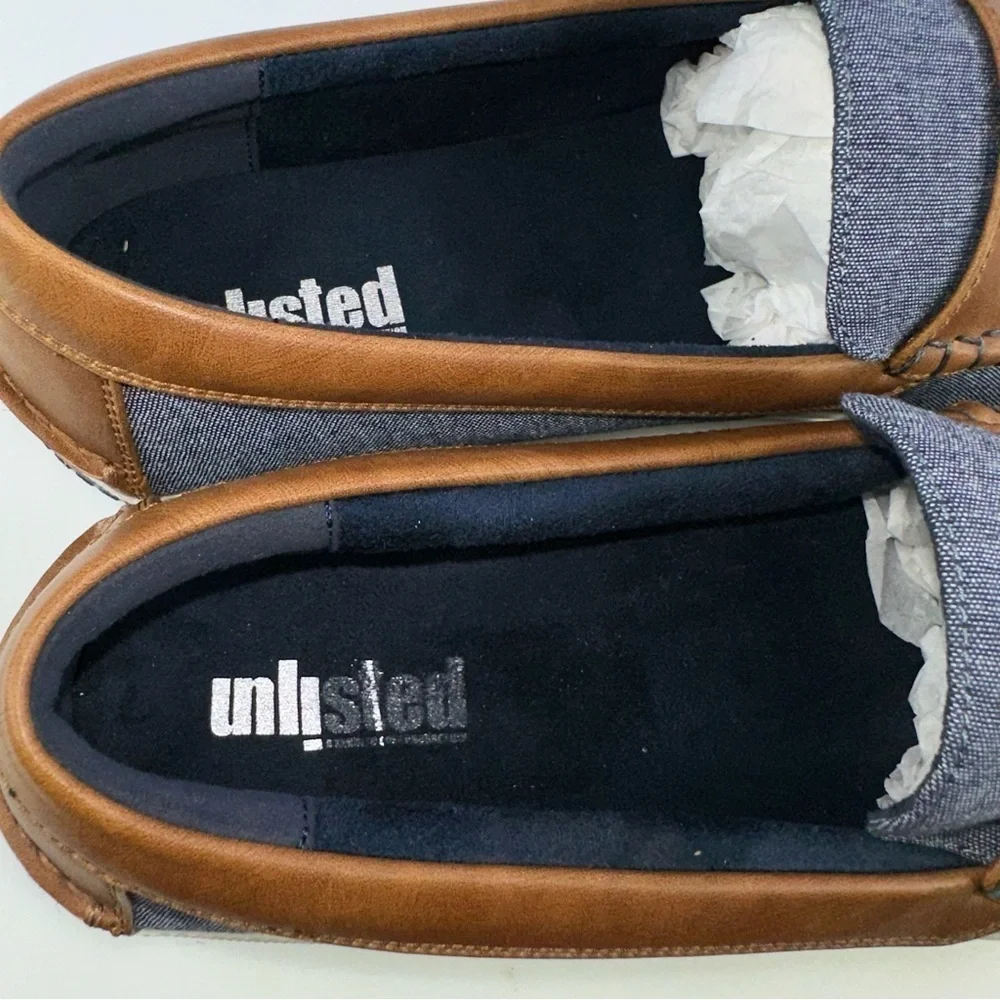 Kenneth Cole Men's Unlisted Un-Anchor Boat Shoe Blue Size 12M